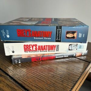 Grey's Anatomy Season One Two And Three Box Sets Complete Uncut Raw Seasons DVD